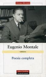 poesia al padre montale|Poemas de Eugenio Montale 